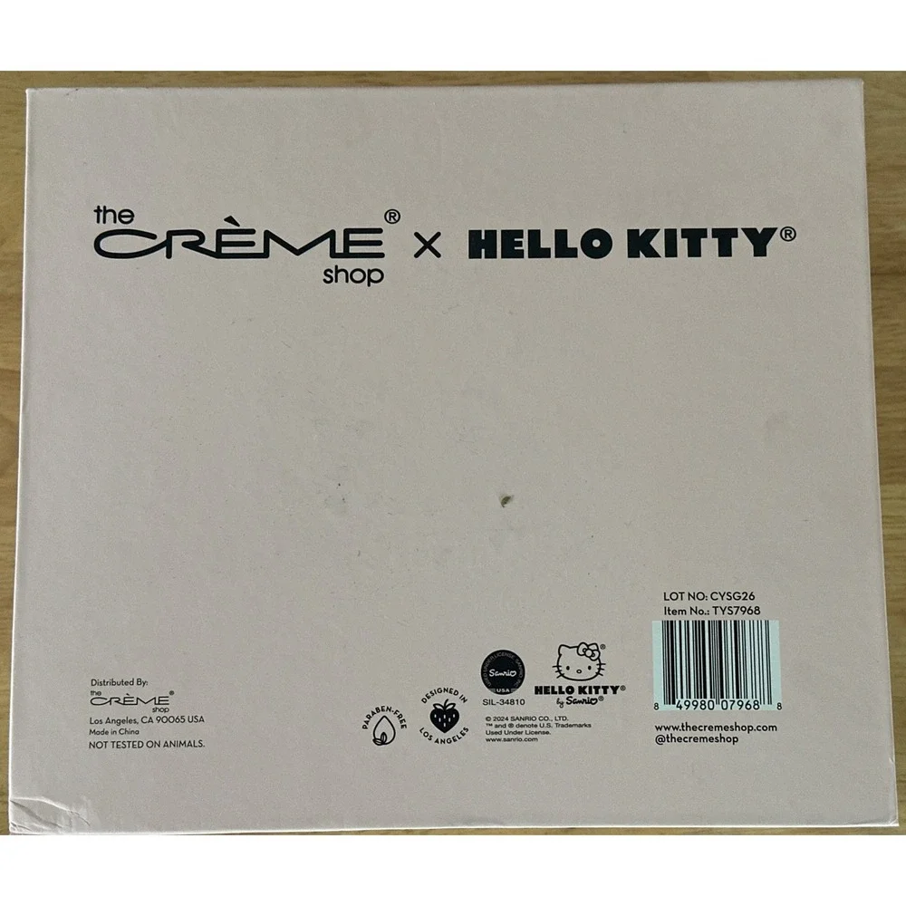 The Creme Shop Limited Edition X Hello Kitty Coco Rose 3 Pc Lovely Luxury Set